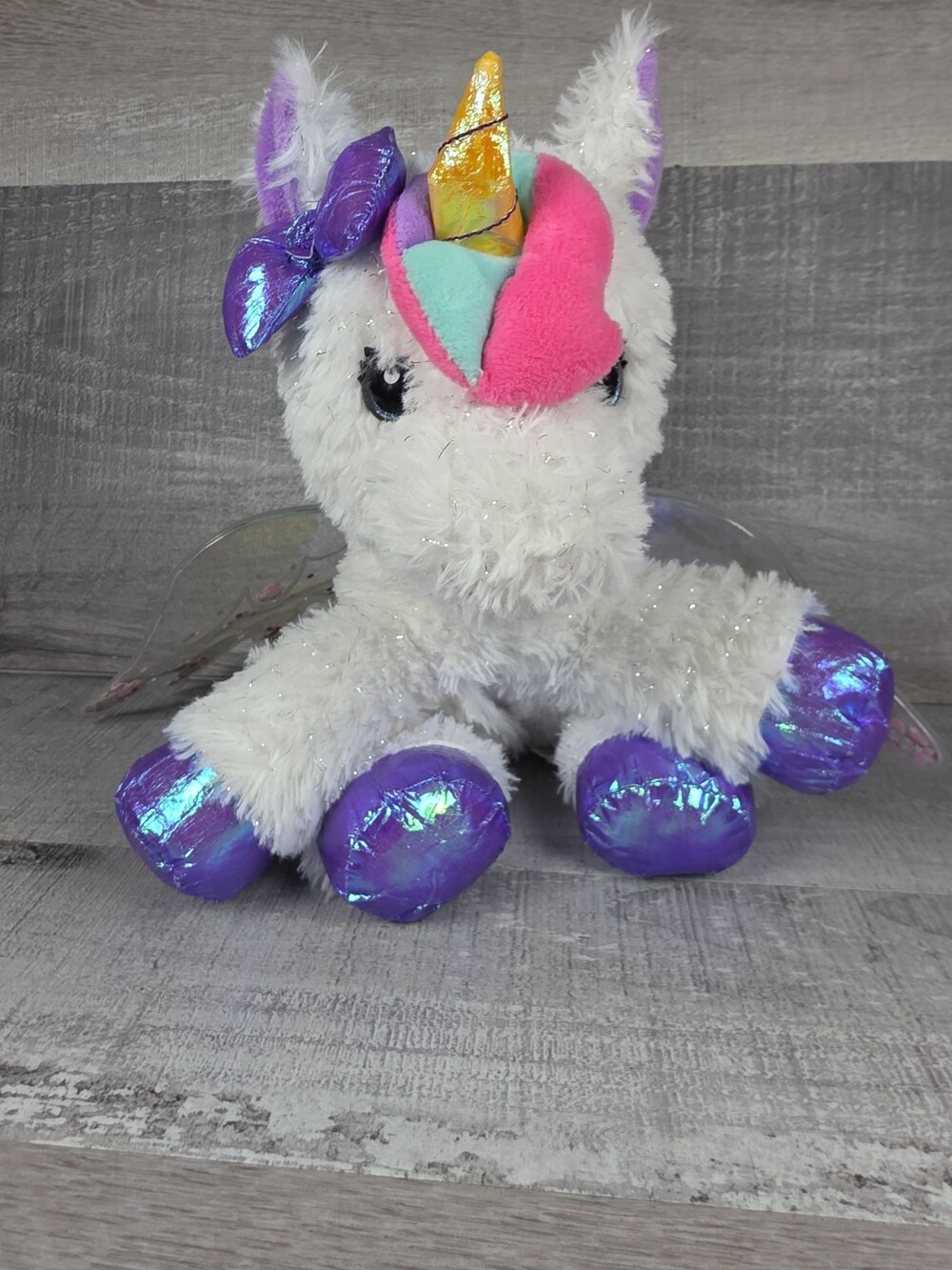 Barbie Dreamtopia Kiss & Care Unicorn Plush Stuffed Toy w/ Lights & Sound g75